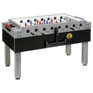 Garlando Olympic Silver table football with outgoing rods