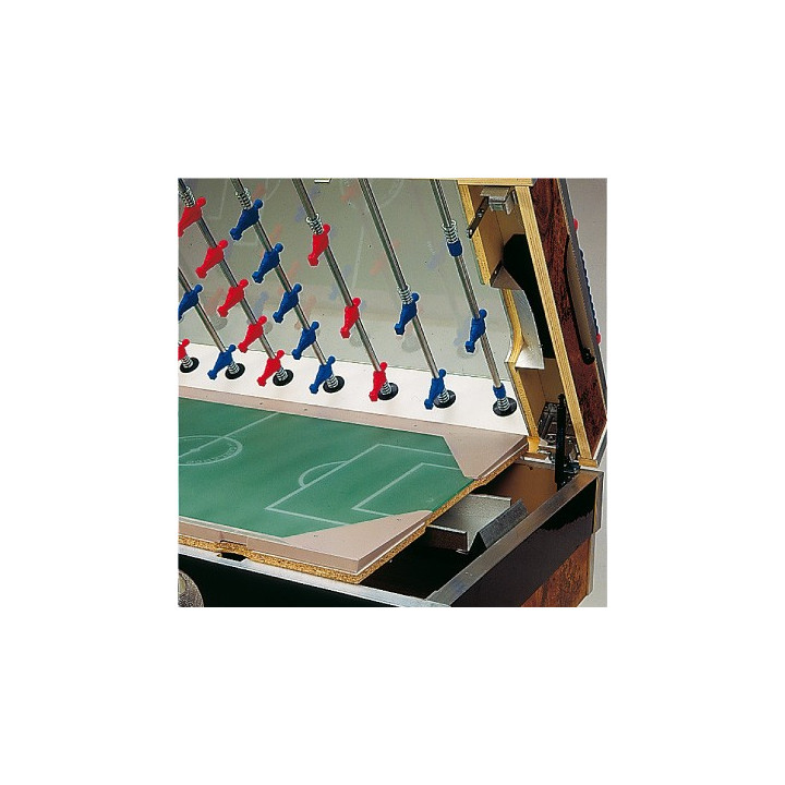 Calcio Balilla Garlando coperto con aste uscenti