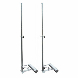 Adjustable and weighted Mini Volleyball system