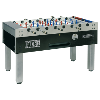Garlando Tournament table football with retractable shafts, Ficb approved