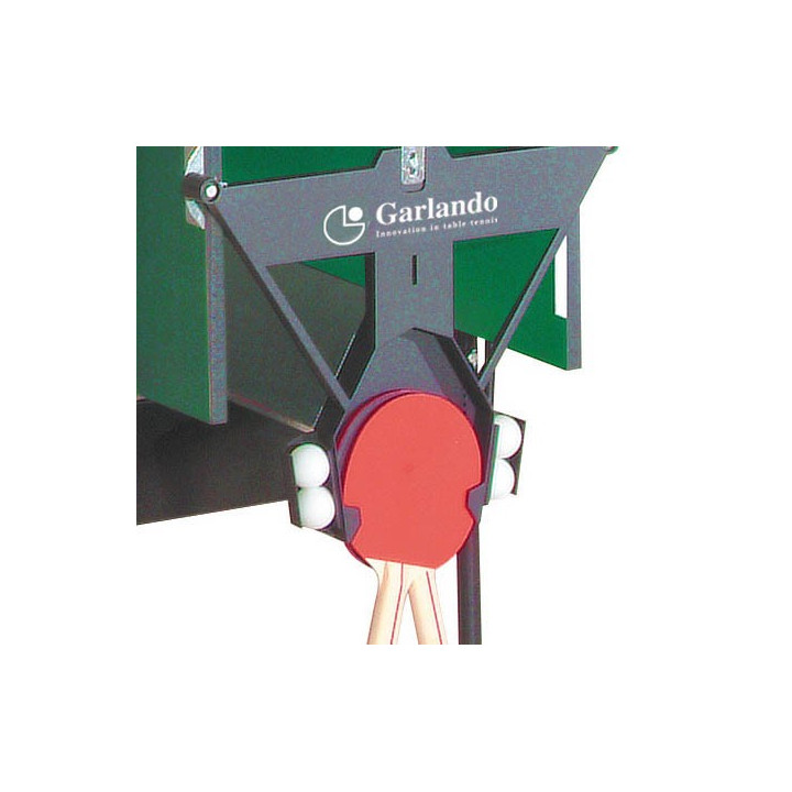 Garlando Training indoor table tennis with green surface wheels for indoors