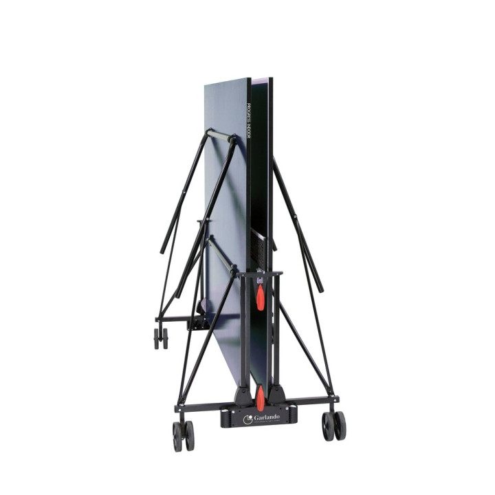 Tennis da tavolo Garlando Progress indoor con ruote piano blu per interno