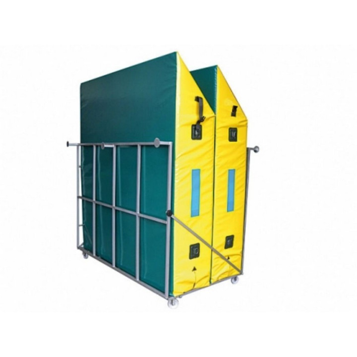 Support and storage platform for sports mattresses