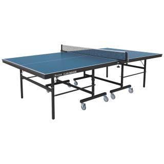 Tennis da tavolo Garlando Club Indoor con ruote piano blu per interno