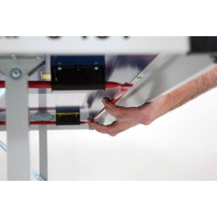 Garlando Club Indoor table tennis with blue wheels for indoor use