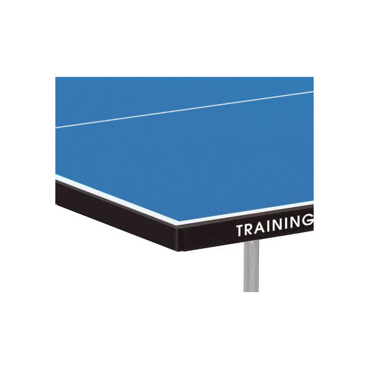 Garlando Training Outdoor table tennis with blue floor wheels for outdoors