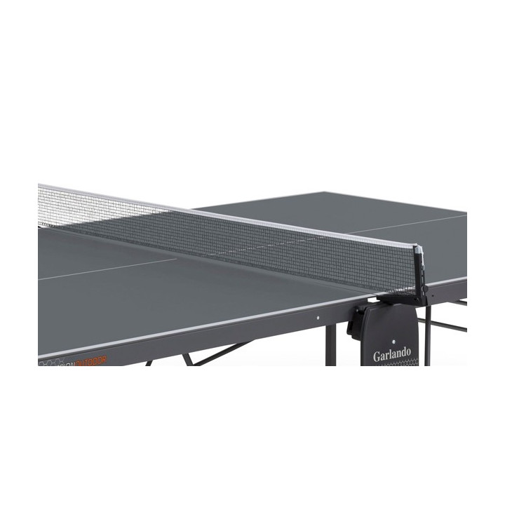 Tennis da tavolo Garlando Champion Outdoor con ruote piano grigio per esterno