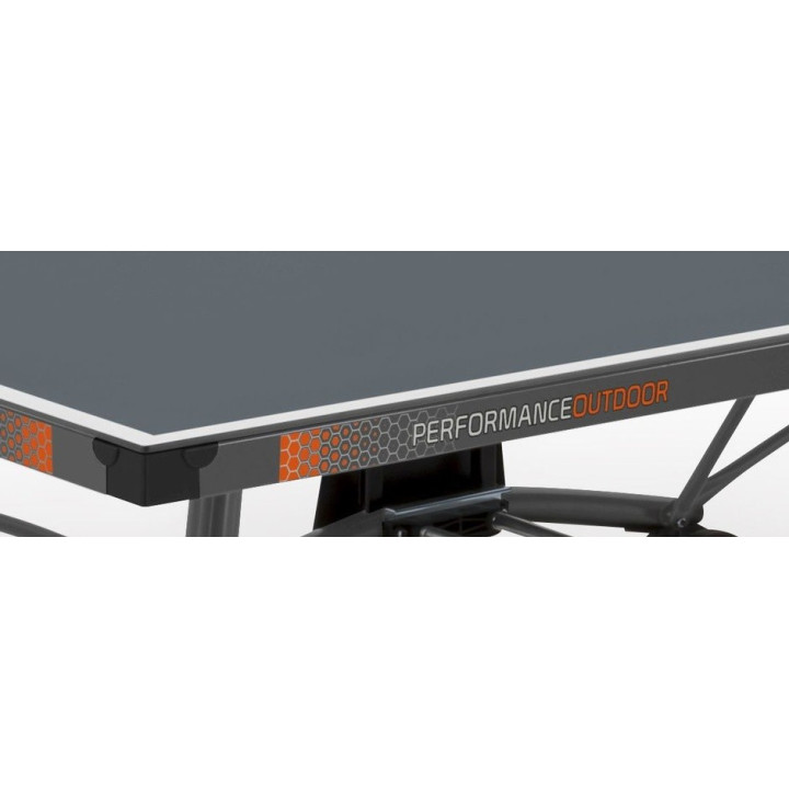 Tennis da tavolo Garlando Performance Outdoor con ruote piano grigio per esterno