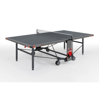 Tennis da tavolo Garlando Premium Outdoor con ruote piano grigio per esterno