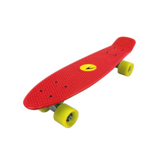 Nextreme Freedom Skateboard red deck and yellow wheels
