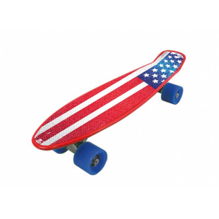 Nextreme Freedom Pro Skateboard Usa Flag blue wheels