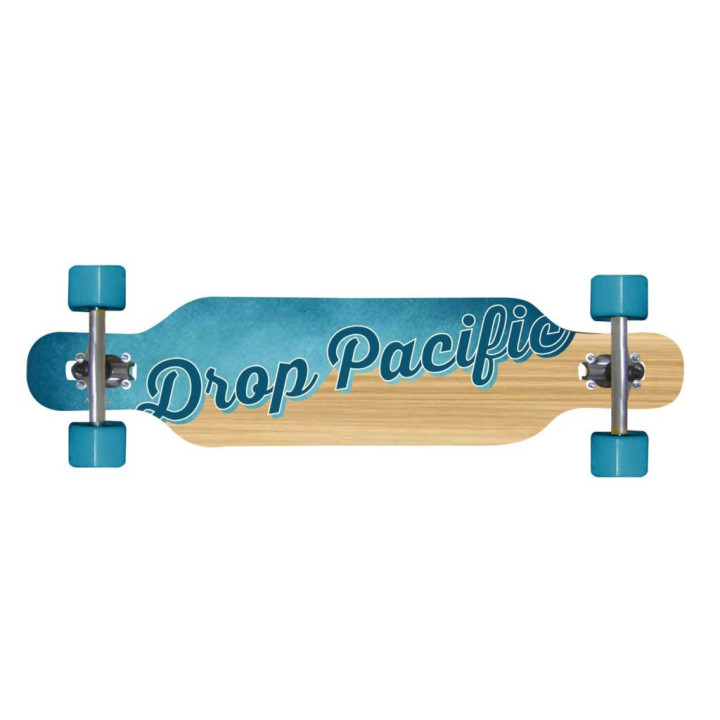 Longboard Drop Pacific ruote azzurre Nextreme
