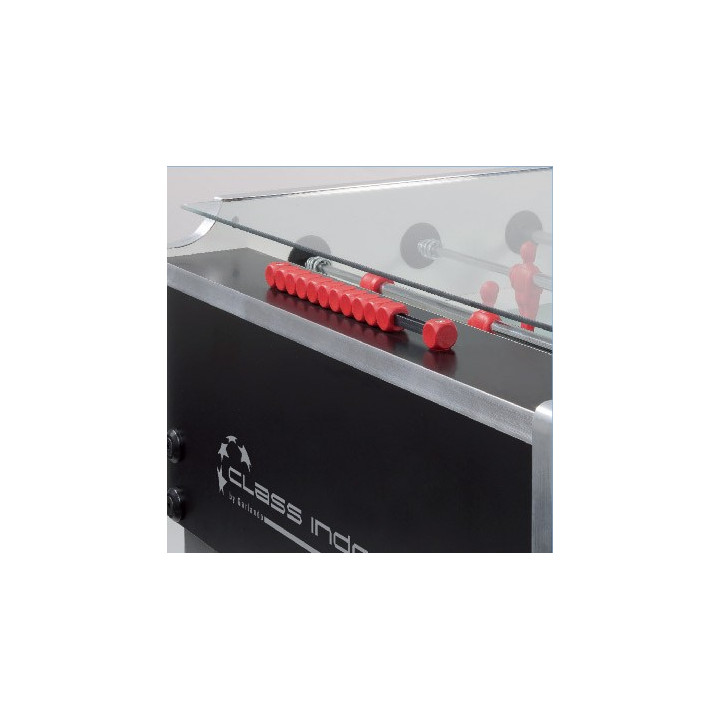 Garlando Class Indoor Table Football with protruding rods and upper glass
