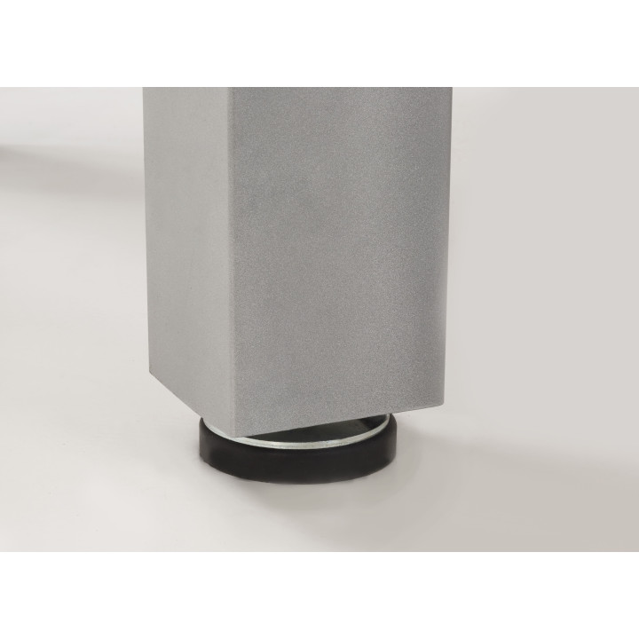 Garlando G-500 pure white table football with protruding rods