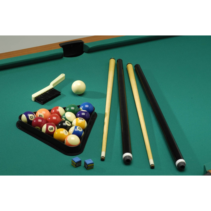 Chicago 4 Garlando pool table MDF game top