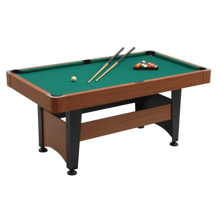 Tavolo da biliardo Chicago 4 Garlando piano da gioco in mdf