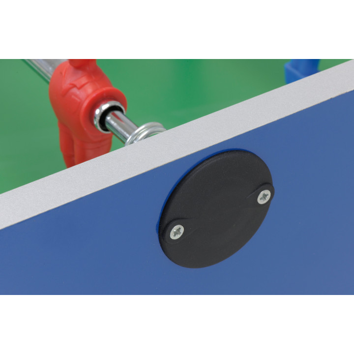 Garlando Master Pro table football with retractable rods and folding legs