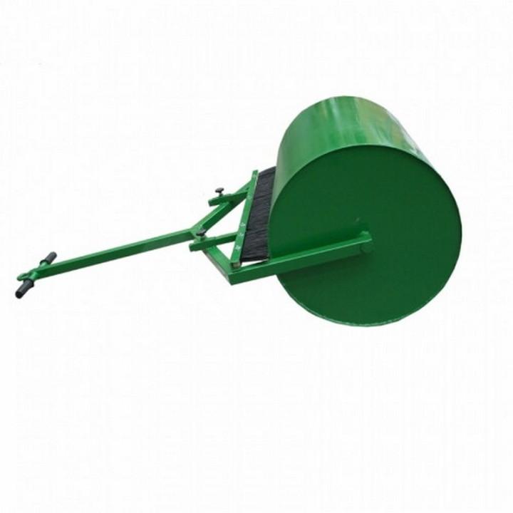 Metal roller for leveling tennis courts