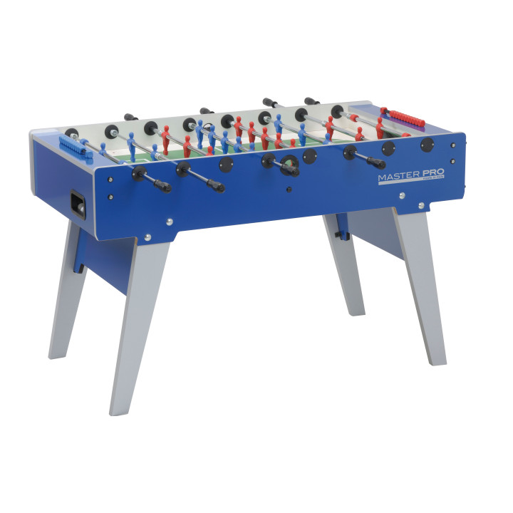 Garlando Master Pro table football with retractable rods and folding legs