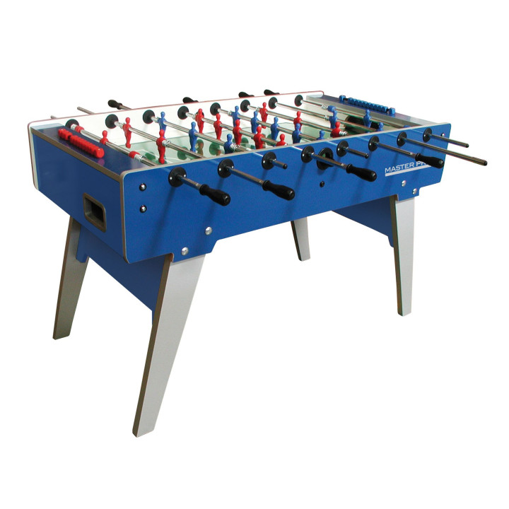Garlando Master Pro table football with retractable rods and folding legs