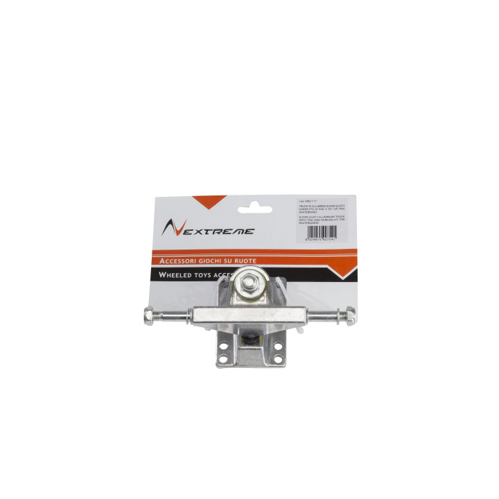 8.2 cm aluminum truck complete with pad and screw kit for Nextreme polypropylene/abs skateboards