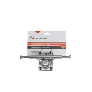 Truck in alluminio 12,7 cm completo di pad e kit viti per skateboard con tavola in legno Tribe Pro Nextreme