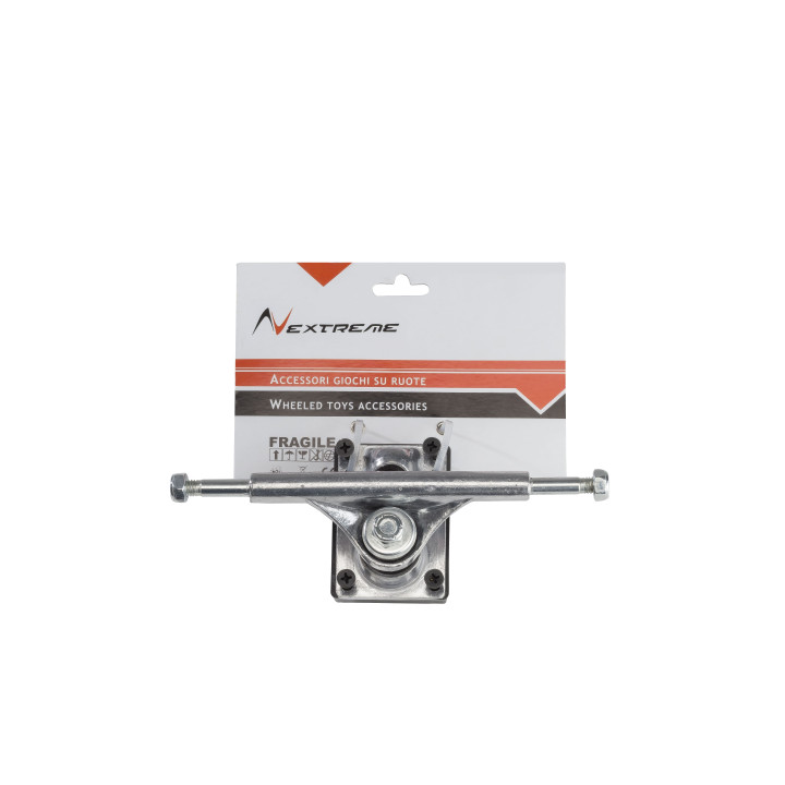 12.7 cm aluminum truck complete with pad and screw kit for Tribe Pro Nextreme wooden deck skateboards