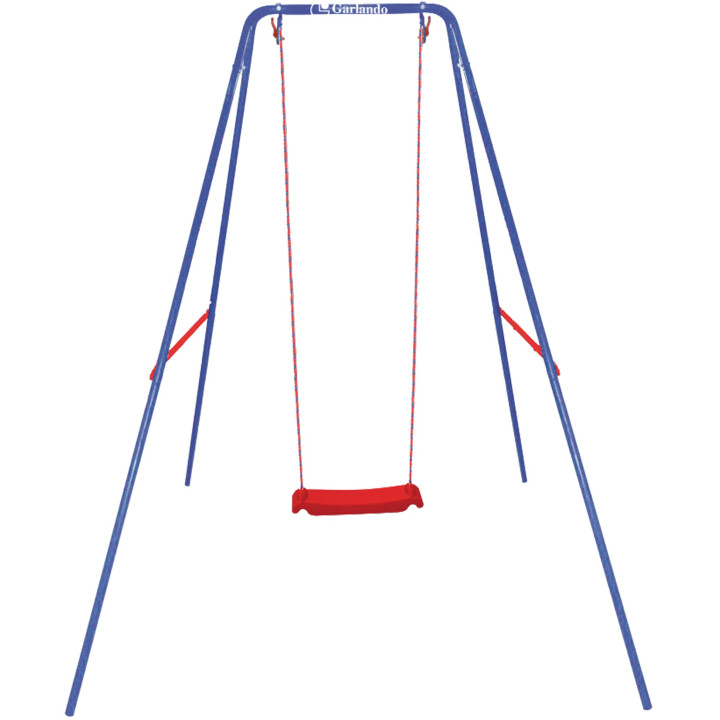 Single Coco swing with a Garlando tablet seat