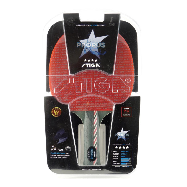 Garlando Propus Wrb Stiga 4 star racket