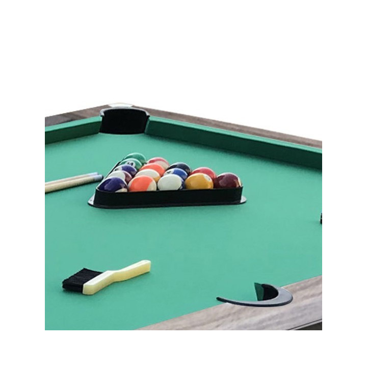 Austin 6 Garlando pool table with mdf game surface