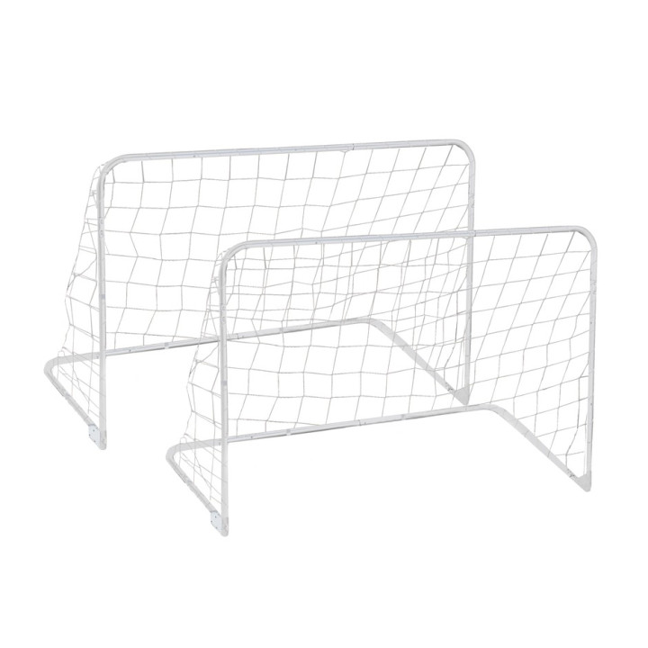 Coppia di porte da calcio Train & Score con struttura pieghevole Garlando 0.90x0.60 Metri