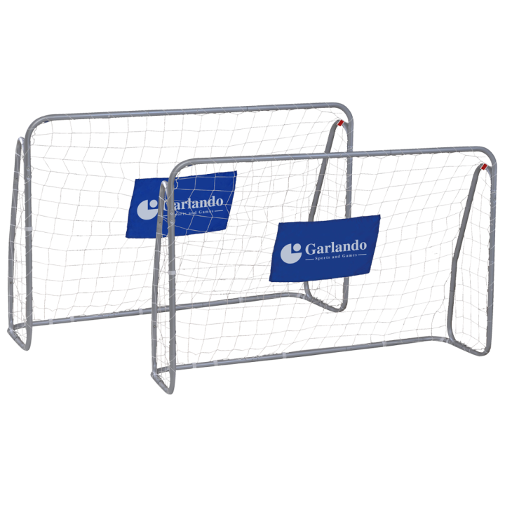 Pair of Kick & Rush Garlando football goals