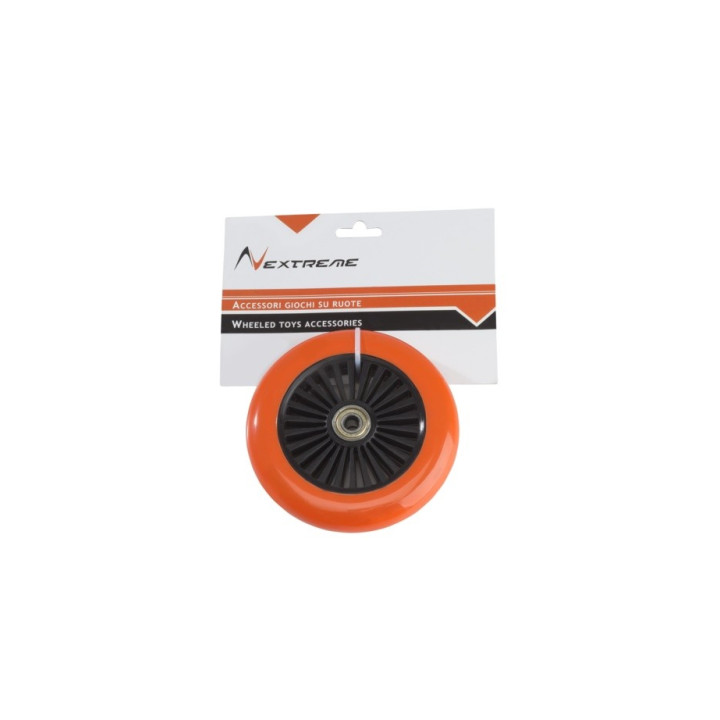 Ruota arancio per monopattini Ø 120 mm PVC con cuscinetti Abec7 Nextreme