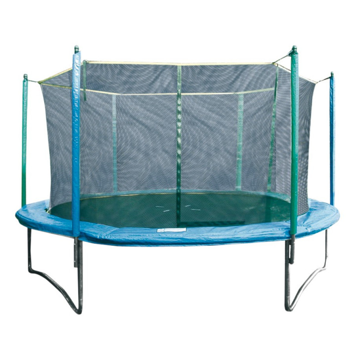 Trampolino Garlando Combi per esterno con rete di protezione