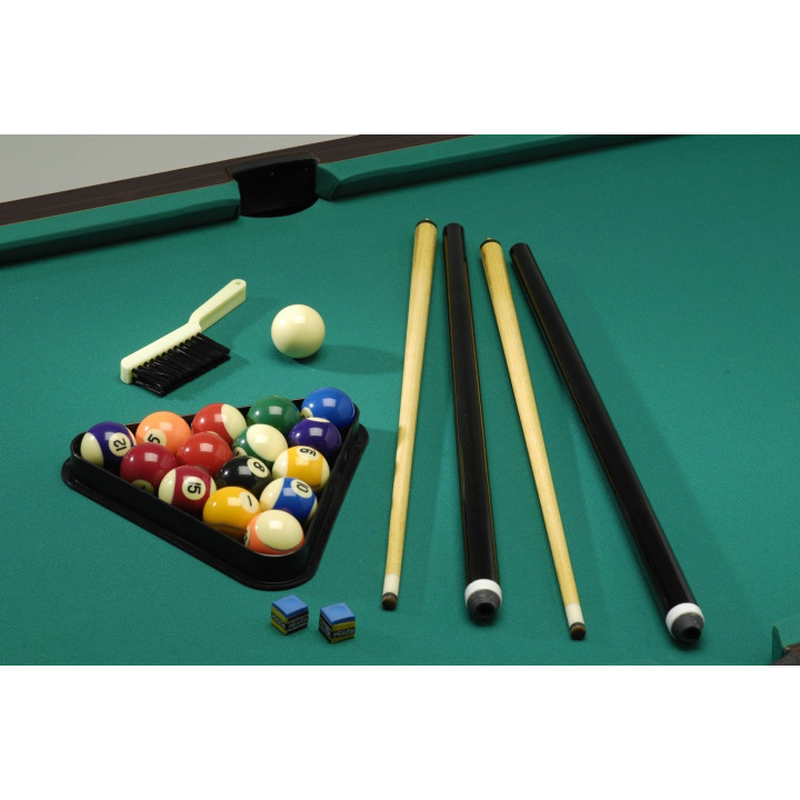 Virginia 7 Garlando pool table with mdf game surface