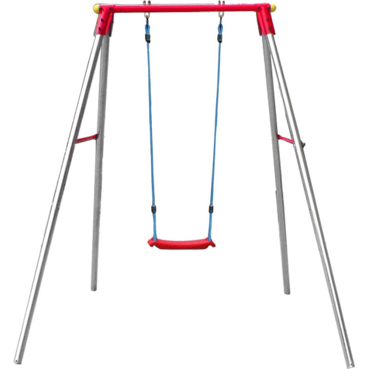 Candy 1 Plus single swing with a Garlando tablet seat