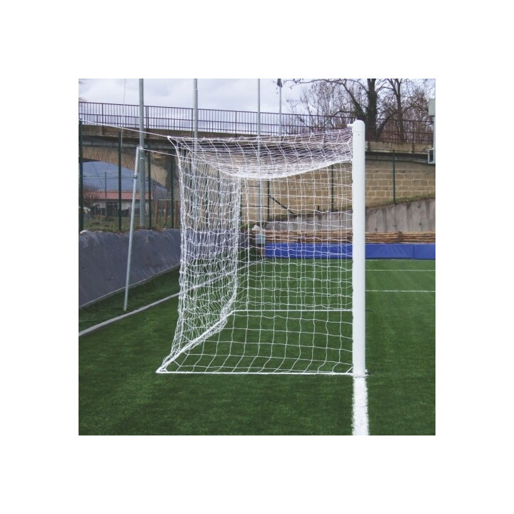 Coppia porte calcio regolamentari in alluminio mt 7.32x2.44