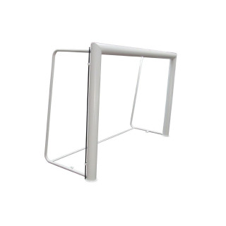 Pair of mini football and street soccer goals 150x100 cm in steel