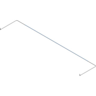 Pair of steel net lift flaps for regulation football goals