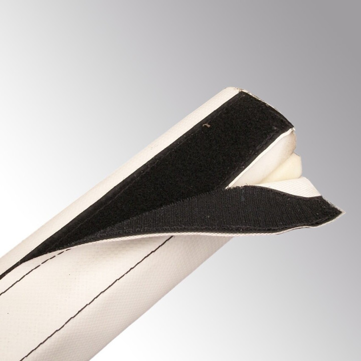 Protections for football net lift flap, compliant with UNI-EN 9013