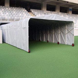 Tunnel estensibile uscita spogliatoio per stadi e palazzetti dello sport