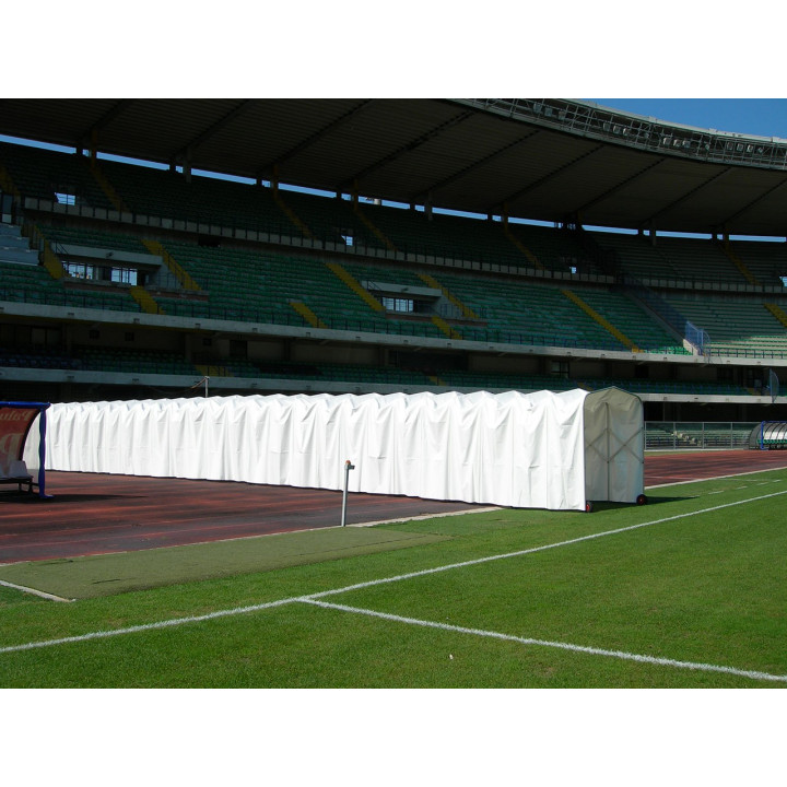 Tunnel estensibile uscita spogliatoio per stadi e palazzetti dello sport