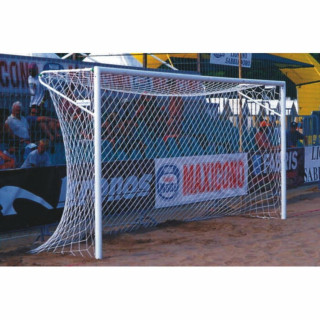 Coppia porte Beach Soccer metri 5.50x2.20 in acciaio