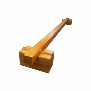 Asse di equilibrio scolastica tipo Baumann da metri 3 in legno