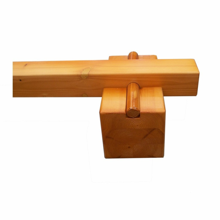 Asse di equilibrio scolastica tipo Baumann da metri 3 in legno