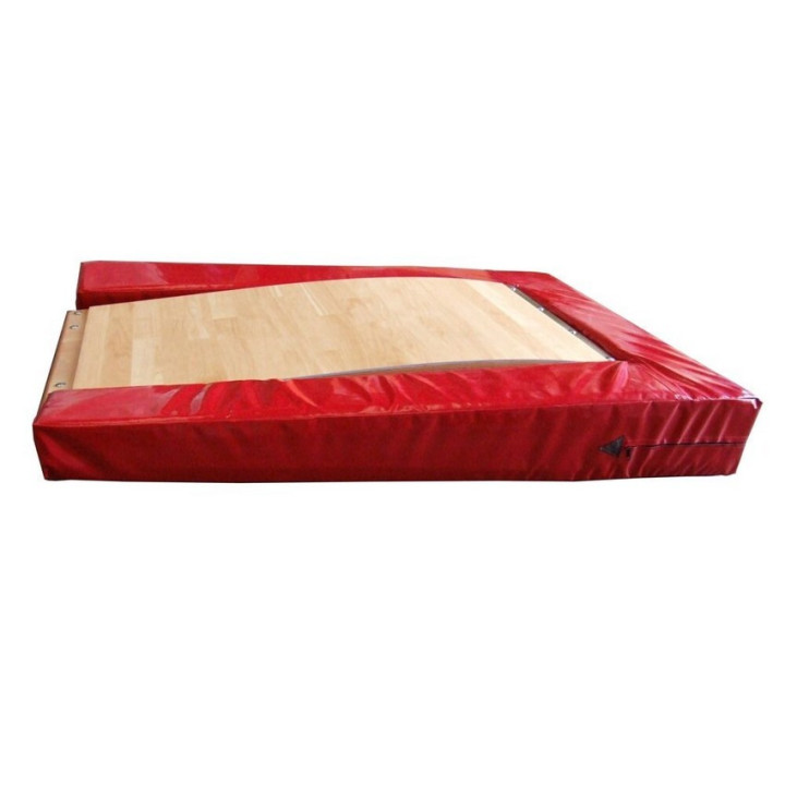 Accident prevention protection for Reuther trampoline