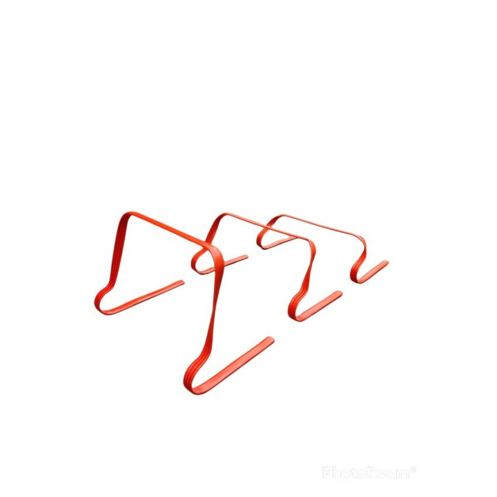 Over obstacle in anti-trauma PVC, height 14 cm