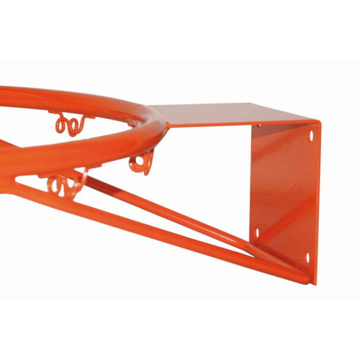 Regulation steel basketball hoop