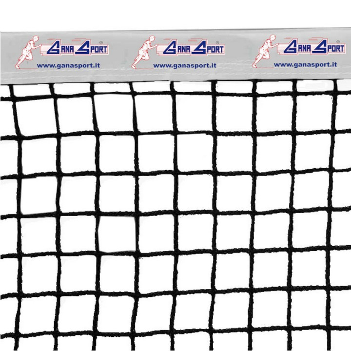 Regular square mesh padel net with 3 mm thread