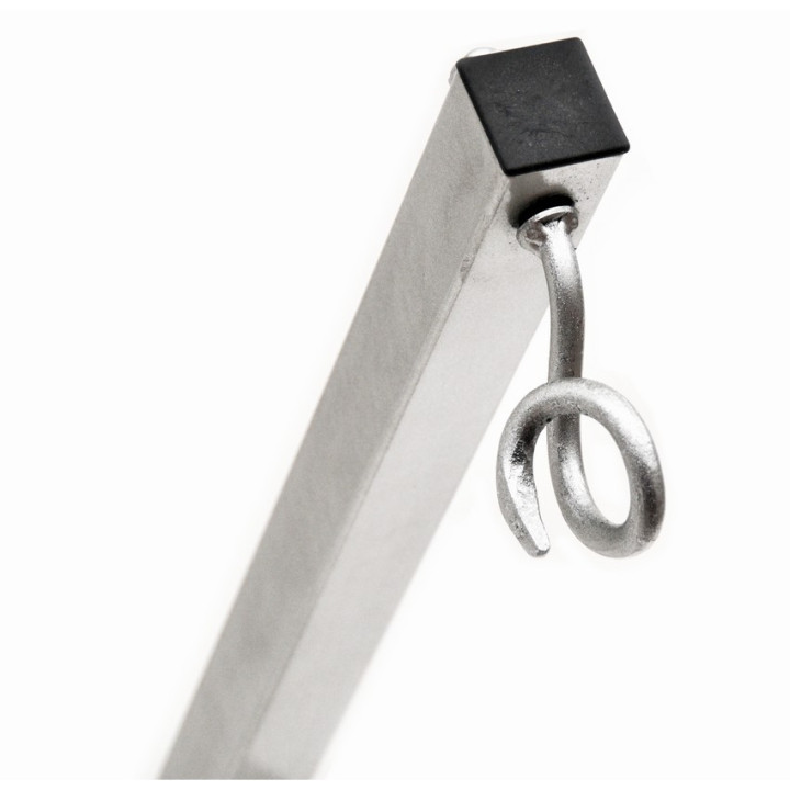 Wall support for punching bag with hook